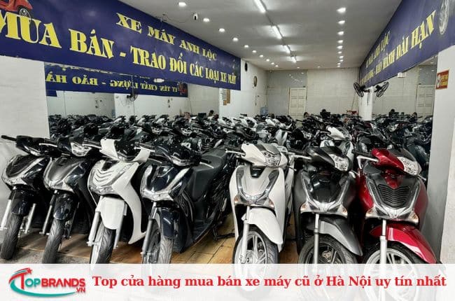 Cửa hàng mua bán xe máy cũ ở Hà Nội giá tốt