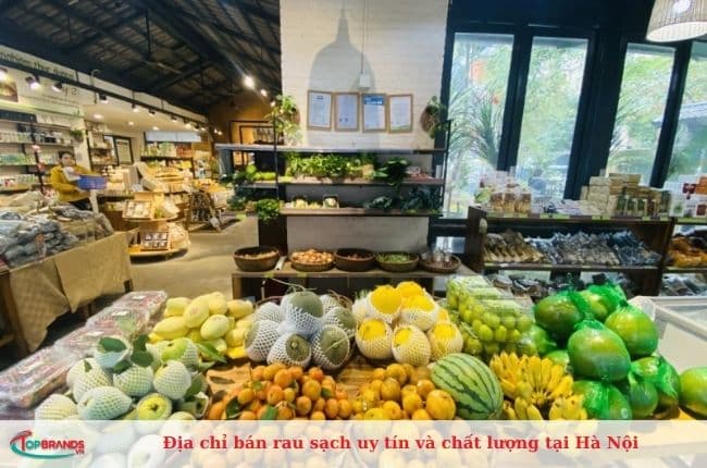 Điểm bán rau sạch uy tín tại Hà Nội