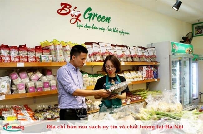 cửa hàng rau sạch uy tín bậc nhất Hà Nội.