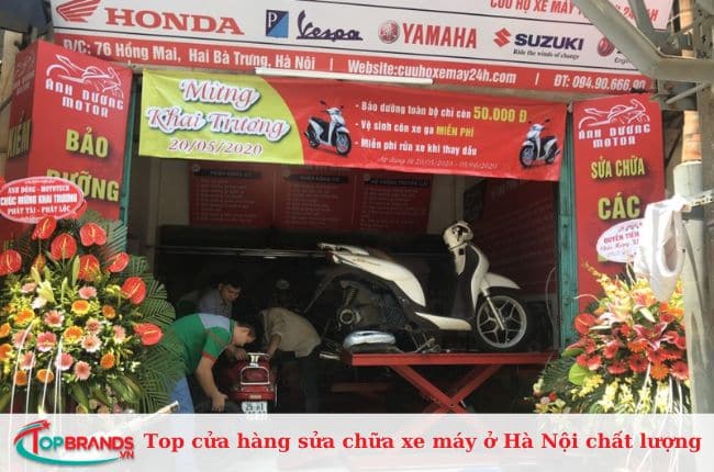 Sửa chữa xe máy Ánh Dương