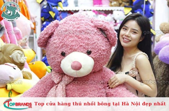 Cửa hàng bán thú nhồi bông ở Hà Nội đẹp và siêu dễ thương