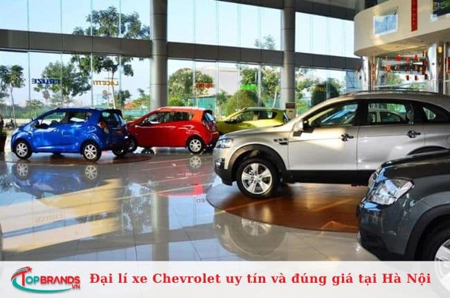 Đại lí xe Chevrolet tại Hà Nội uy tín và bán đúng giá của hãng