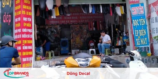 Cửa hàng dán decal xe máy giá rẻ ở Hà Nội