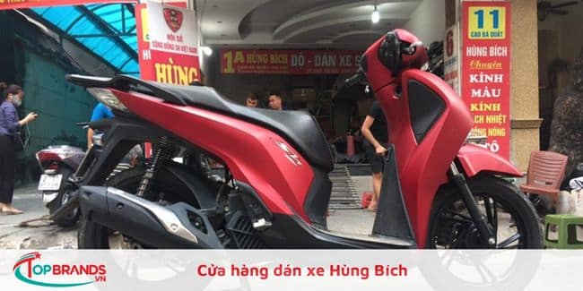 Cửa hàng dán xe Hùng Bích