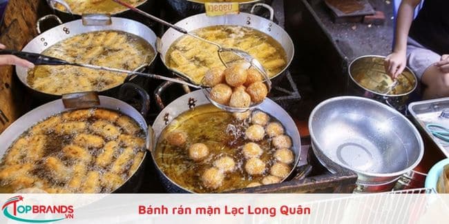 Bánh rán mặn Lạc Long Quân