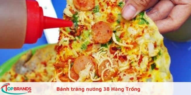 Bánh tráng nướng 38 Hàng Trống