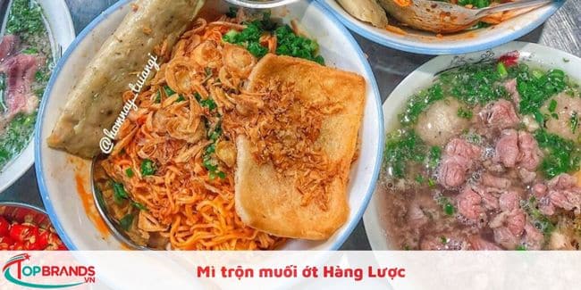 Mì trộn muối ớt Hàng Lược