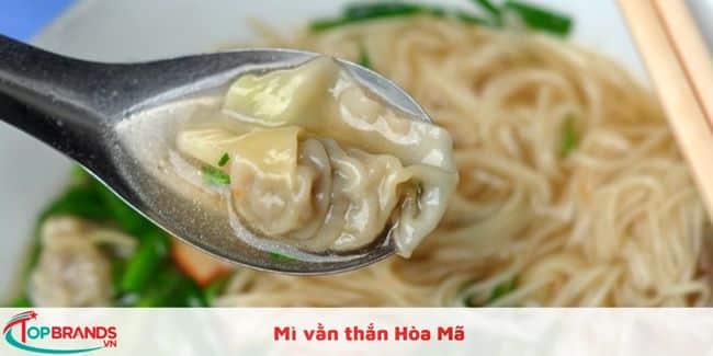 Mì vằn thắn Hòa Mã