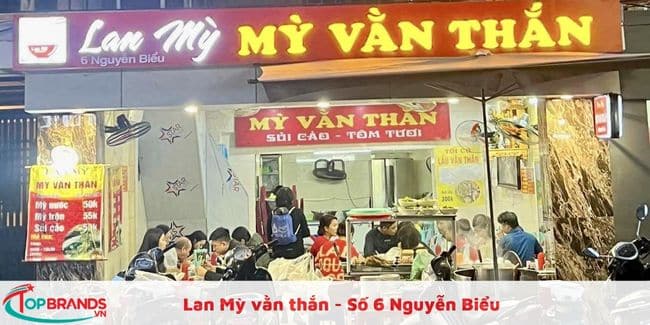 Lan Mỳ vằn thắn - Số 6 Nguyễn Biểu