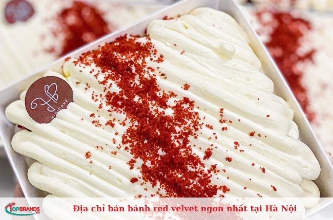 Địa chỉ bán bánh red velvet Hà Nội nổi tiếng