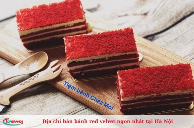 Nơi bán bánh red velvet nổi tiếng Hà Nội