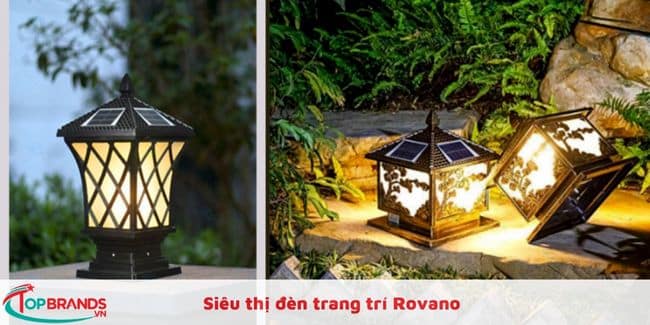 Siêu thị đèn trang trí Rovano