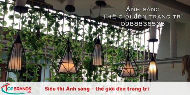 Siêu thị Ánh sáng – thế giới đèn trang trí