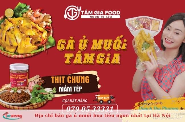 Shop bán gà ủ muối hoa tiêu chất lượng tại Hà Nội