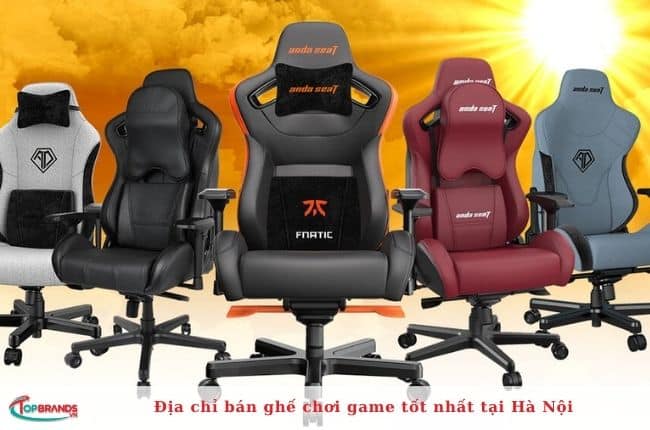 Địa chỉ bán ghê chơi game giá rẻ tại Hà Nội