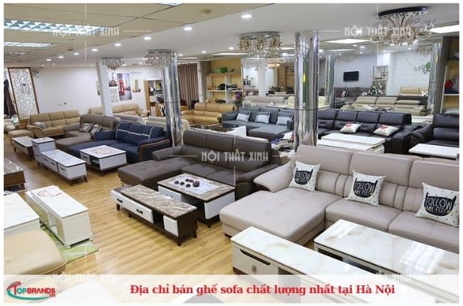 Đơn vị bán ghế sofa Hà Nội cao cấp, hiện đại