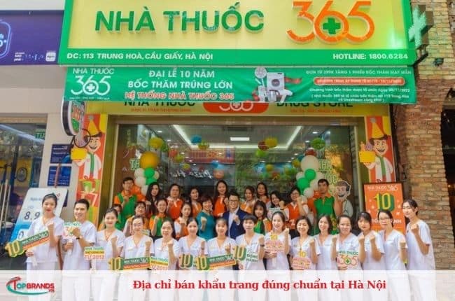 Chuyên cung cấp khẩu trang chính hãng ở Hà Nội