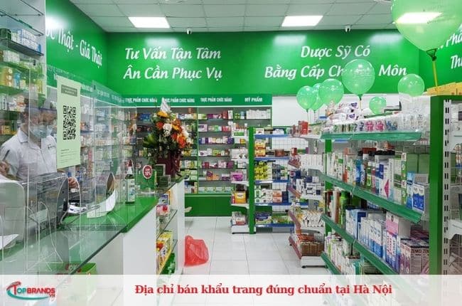 Điểm bán khẩu trang uy tín tại Hà Nội