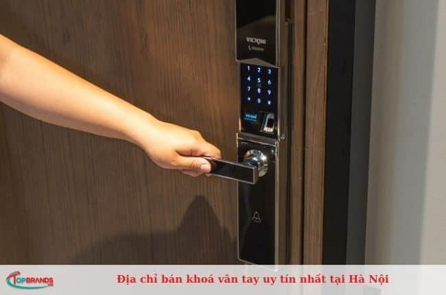 Địa điểm bán khóa cửa vân tay uy tín tại Hà Nội