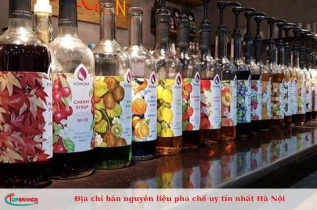 Điểm bán nguyên liệu pha chế uy tín tại Hà Nội