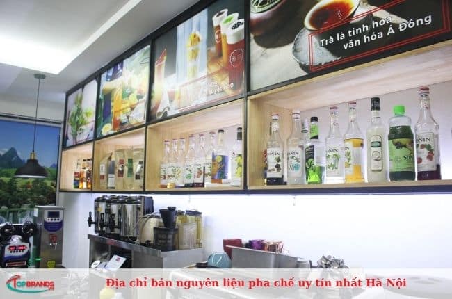 Nơi bán nguyên liệu pha chế ngon tại Hà Nội