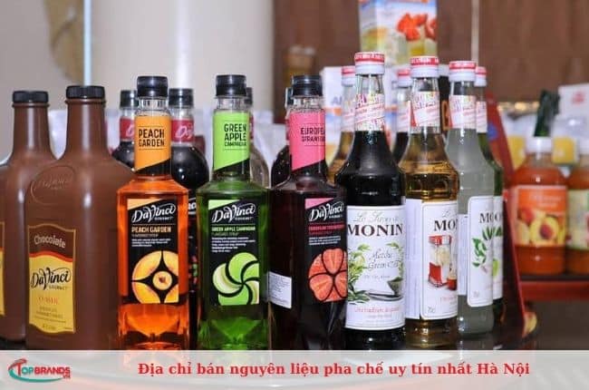 Cửa hàng bán nguyên liệu pha chế tốt nhất tại Hà Nội