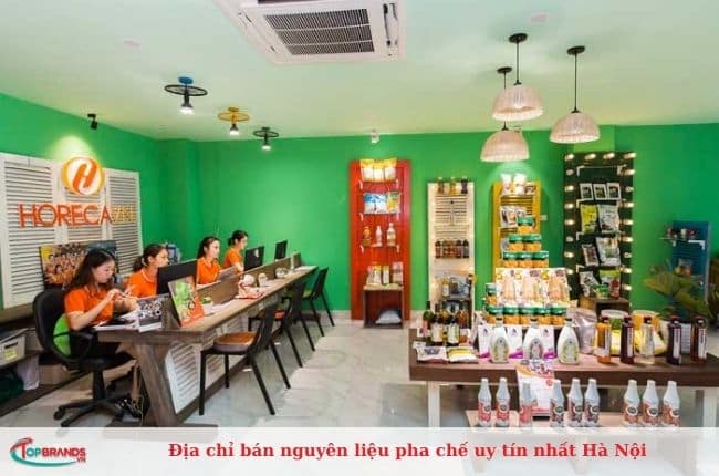 Địa chỉ bán nguyên liệu pha chế uy tín tại Hà Nội