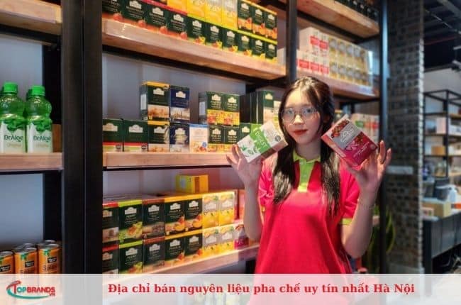 Nơi bán nguyên liệu pha chế uy tín tại Hà Nội