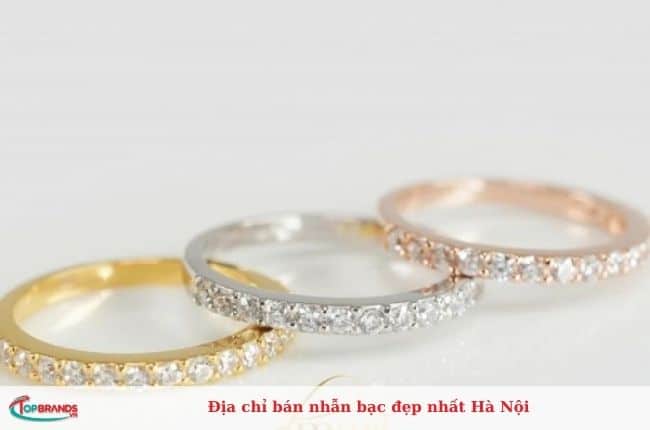 Tiệm bán nhẫn bạc uy tín tại Hà Nội