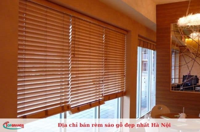 Cửa hàng bán rèm sáo gỗ Hà Nội uy tín hàng đầu