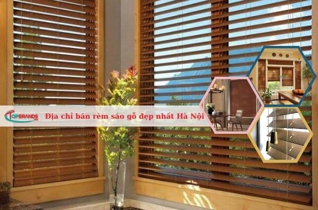 Địa chỉ bán rèm sáo gỗ đẹp nhất Hà Nội