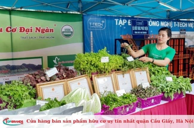 Cửa hàng bán sản phẩm hữu cơ sạch tại Hà Nội