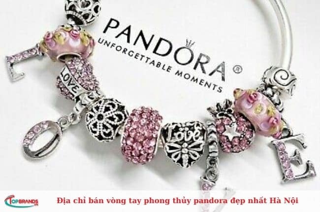 Địa điểm bán vòng tay phong thủy pandora chính hãng tại Hà Nội