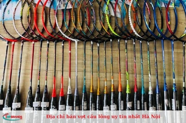 Địa chỉ bán vợt cầu lông giá rẻ tại Hà Nội