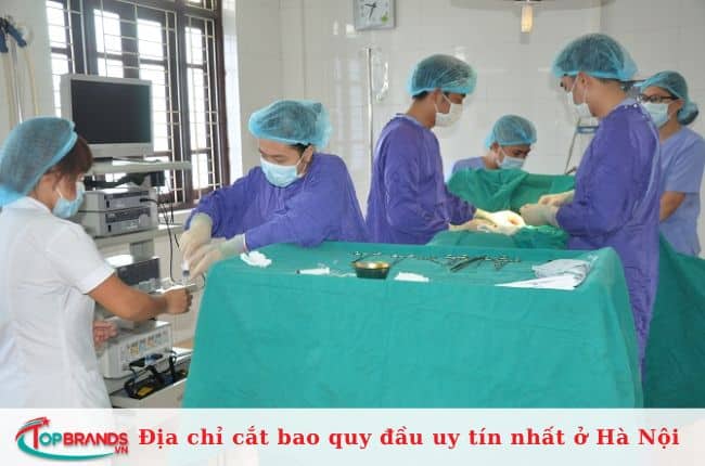 Địa chỉ cắt bao quy đầu ở Hà Nội chất lượng