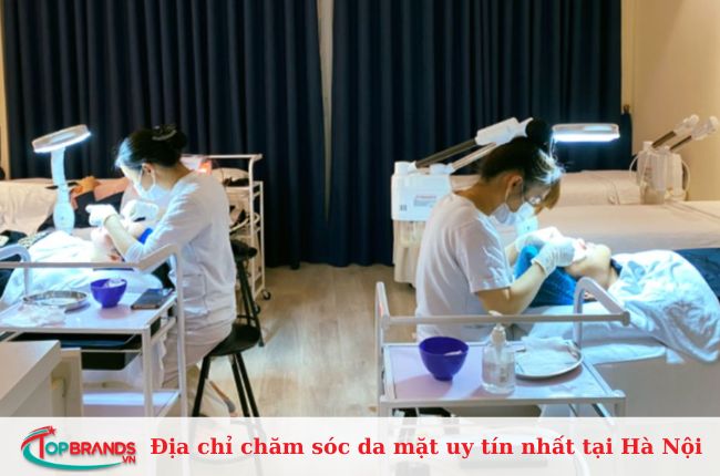 Top địa chỉ chăm sóc da mặt ở Hà Nội uy tín và chất lượng