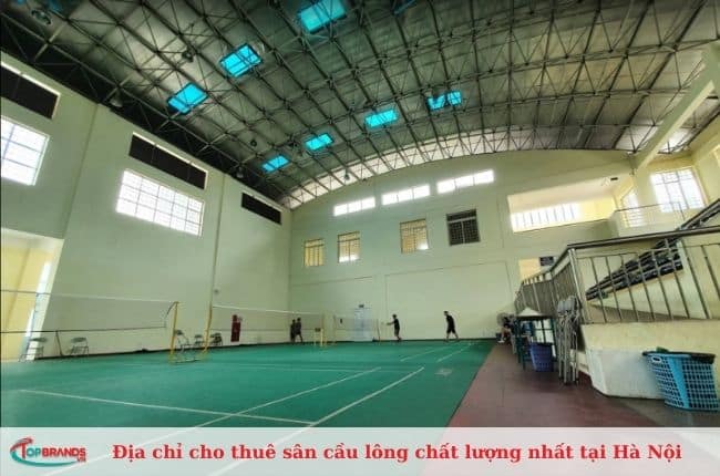 Địa chỉ cho thuê sân cầu lông chất lượng tại Hà Nội