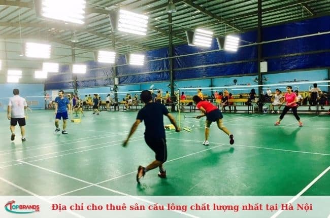 Địa chỉ cho thuê sân cầu lông tại Hà Nội giá rẻ