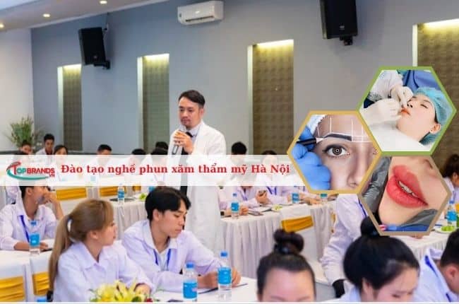 Địa chỉ đào tạo nghề phun xăm thẩm mỹ uy tín nhất Hà Nội