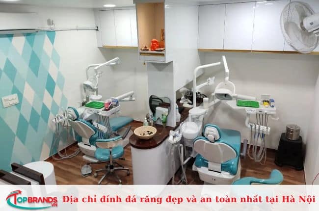 Top địa chỉ đính đá răng ở Hà Nội chất lượng