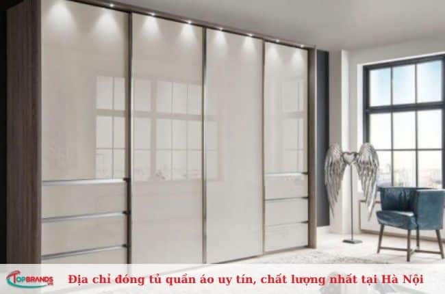 Địa chỉ đóng tủ quần áo chuyên nghiệp tại Hà Nội