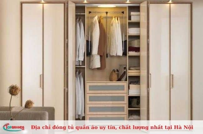 Địa chỉ bán tủ quần áo hiện đại tại Hà Nội