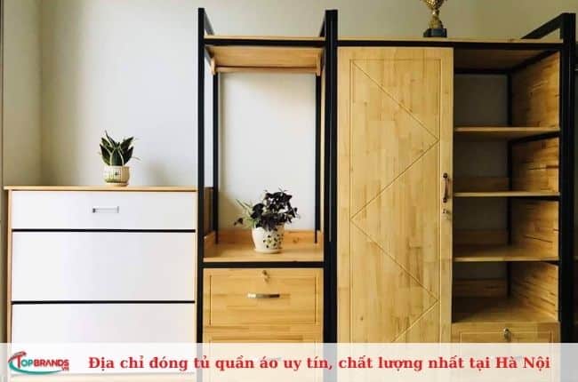 địa chỉ đóng tủ quần áo chuyên nghiệp Hà Nội