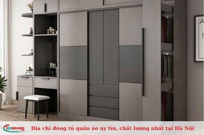 địa điểm đóng tủ quần áo tốt nhất Hà Nội