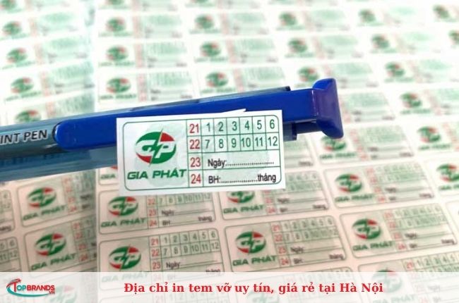 Địa chỉ in tem vỡ giá rẻ tại Hà Nội