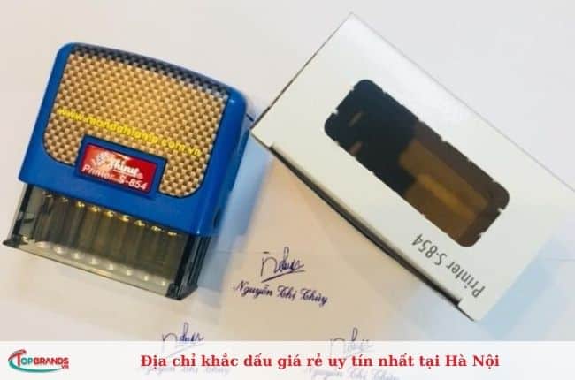 Địa chỉ khắc dấu tốt tại Hà Nội