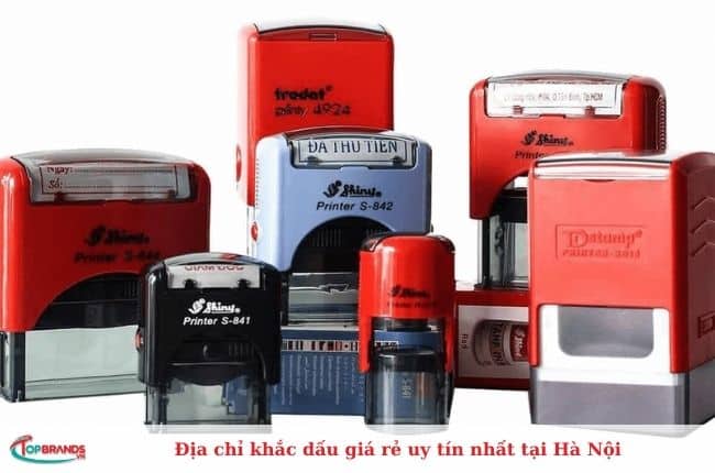 Địa chỉ khắc dấu giá rẻ tại Hà Nội