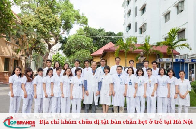 Top địa chỉ khám chữa dị tật bàn chân bẹt ở trẻ hàng đầu ở Hà Nội