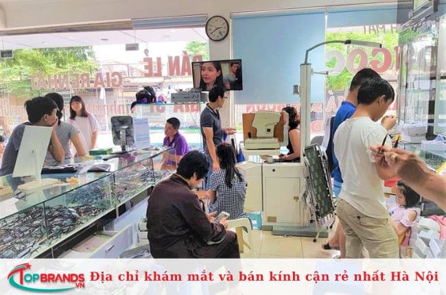 Địa chỉ khám mắt và bán kính cận ở Hà Nội chất lượng với giá cả phải chăng