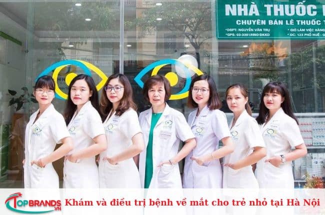 Top địa chỉ khám và điều trị bệnh về mắt cho trẻ nhỏ ở Hà Nội tốt nhất